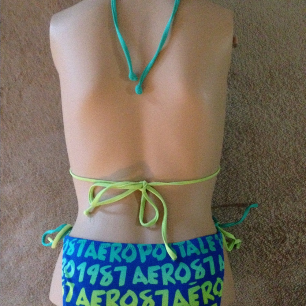 AEROPOSTALE WOMEN'S 2 PIECE BIKINI SWIM SUIT. X/S - Picture 4 of 5